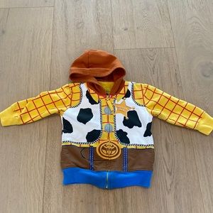 4T Woody (Toy Story) Zip Up Jacket